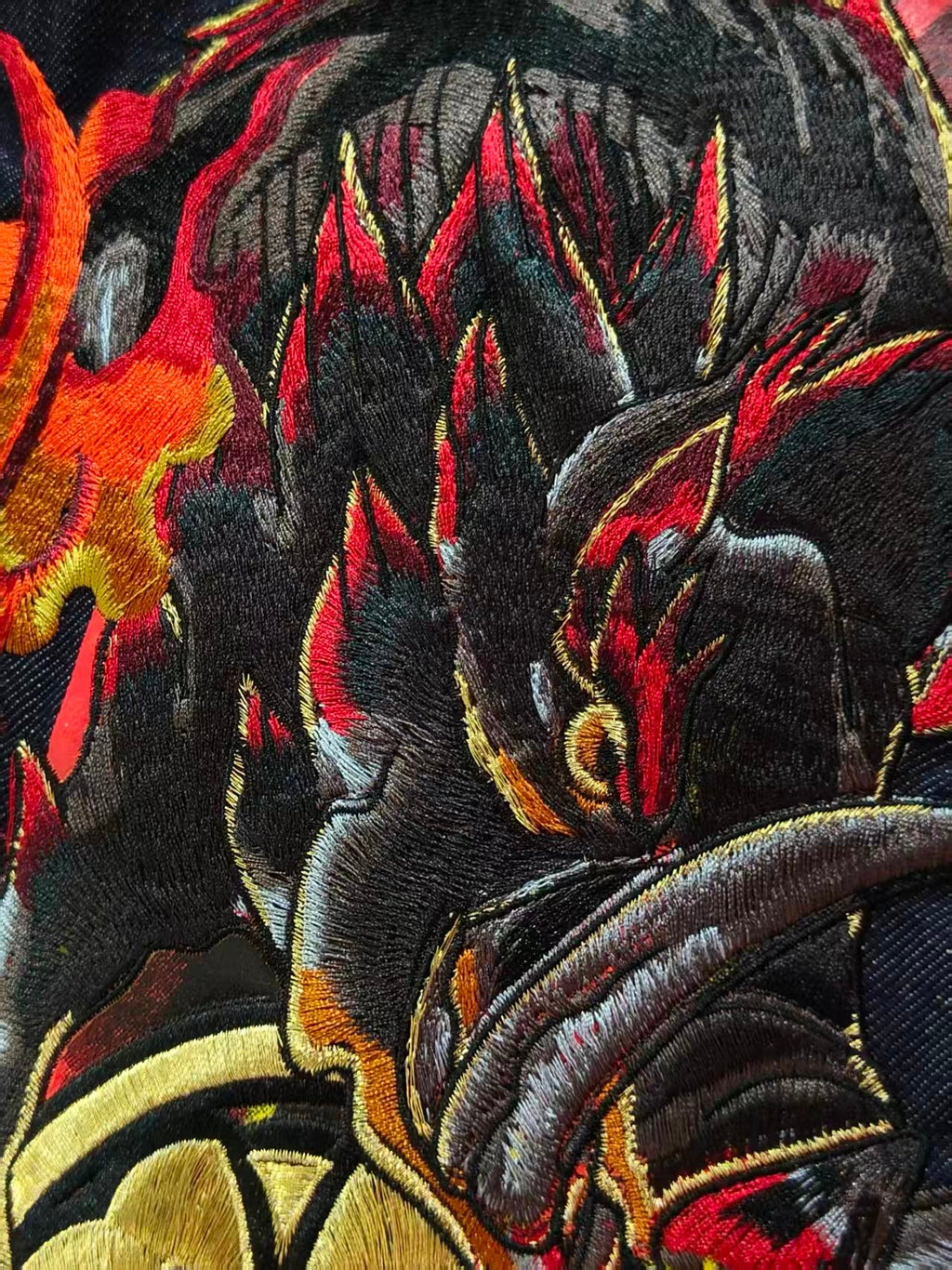 EVISU M-500 Collector's Edition Flame Oni & Kamon Selvedge Jeans