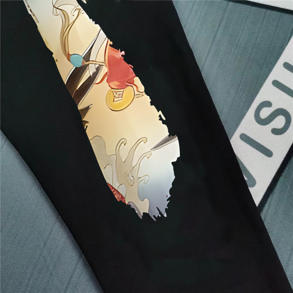 EVISU Koi Fish Oversized M-Logo Ukiyo-e Graphic Jogger Sweatpants