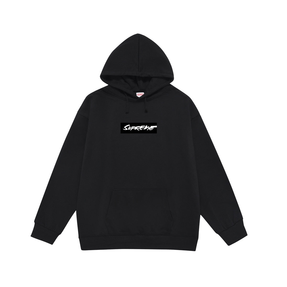 Supreme Script Box Logo & Back Slogan Print Hoodie