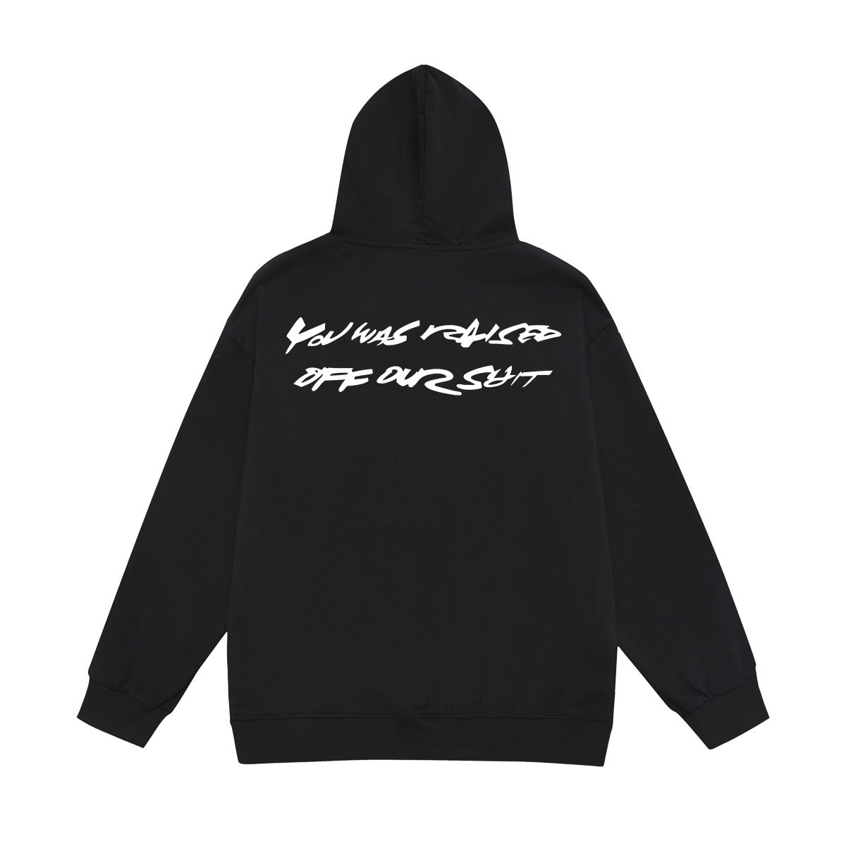 Supreme Script Box Logo & Back Slogan Print Hoodie