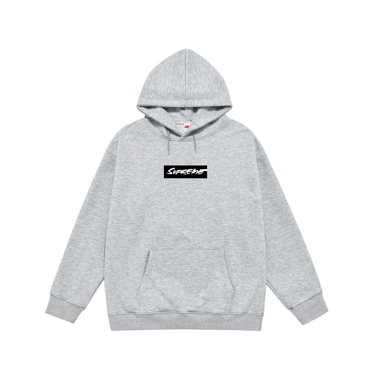 Supreme Script Box Logo & Back Slogan Print Hoodie