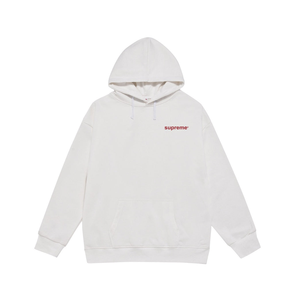 Supreme Cross & Slogan Back Print Hoodie
