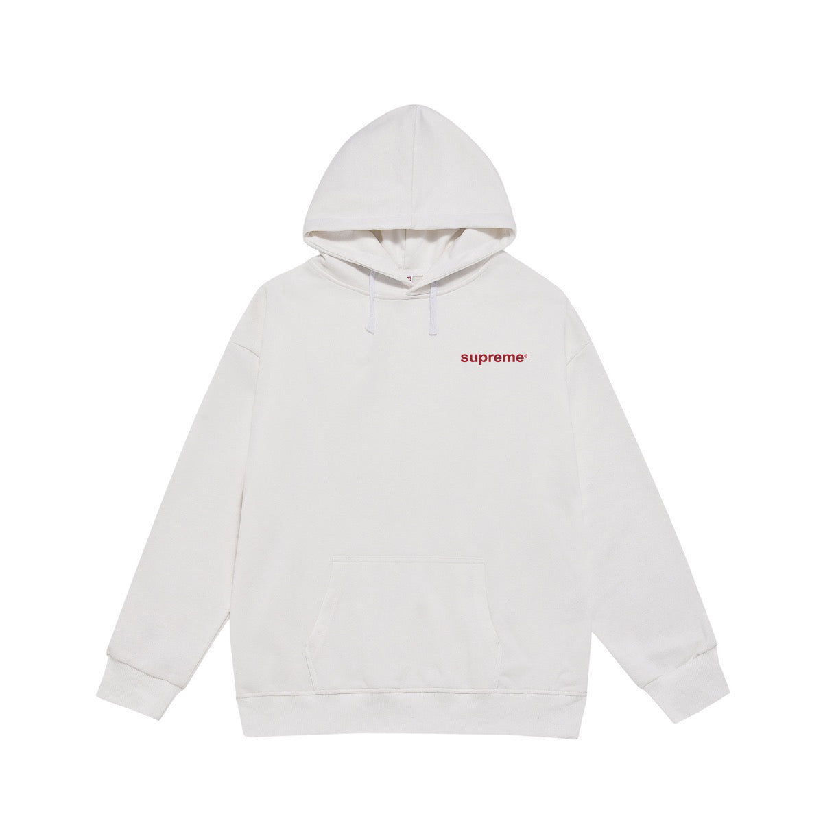 Supreme Cross & Slogan Back Print Hoodie
