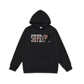 Supreme Photo-Fill Collegiate Lettering Print Hoodie