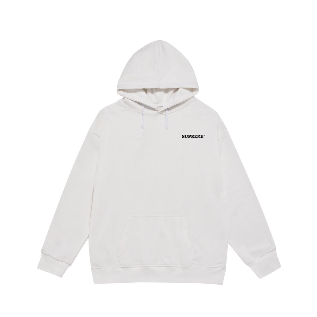 Supreme Colorful Collage Lettering & Stars Back Print Hoodie