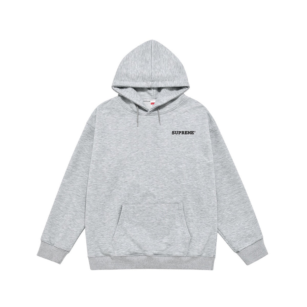 Supreme Colorful Collage Lettering & Stars Back Print Hoodie