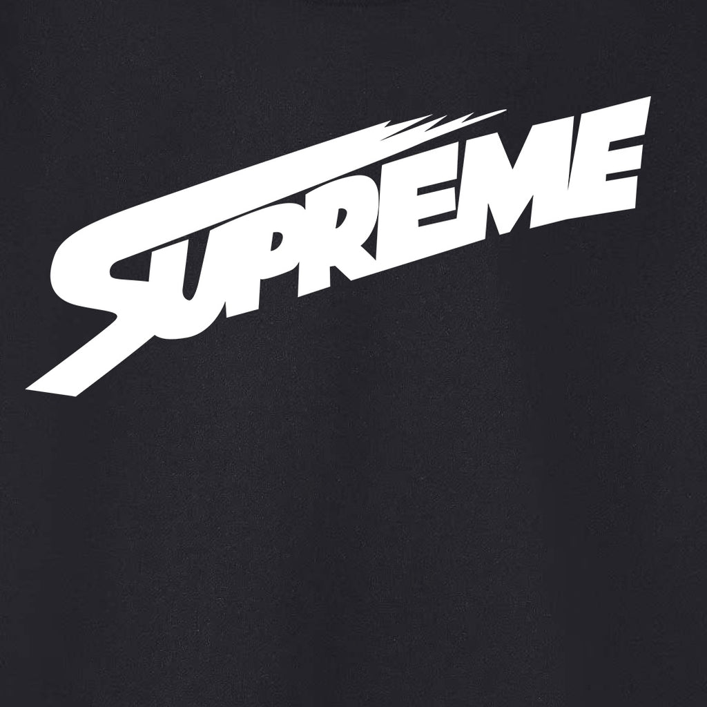 Supreme Speed-Line Wordmark Print Hoodie