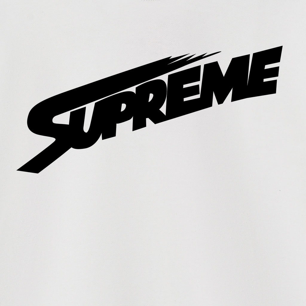 Supreme Speed-Line Wordmark Print Hoodie