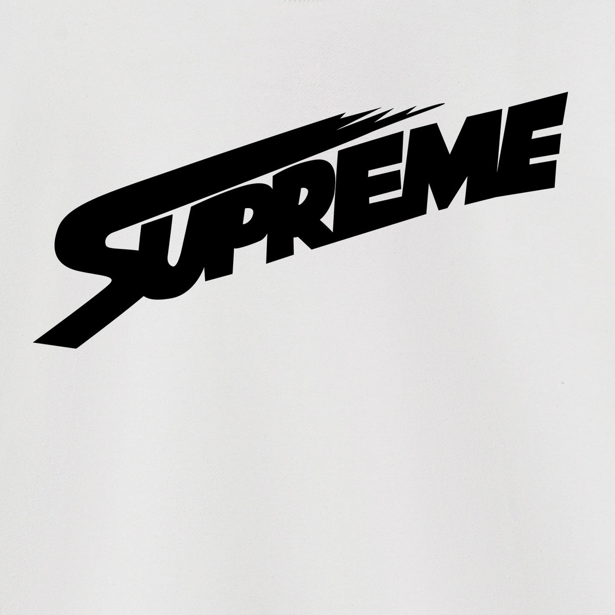 Supreme Speed-Line Wordmark Print Hoodie