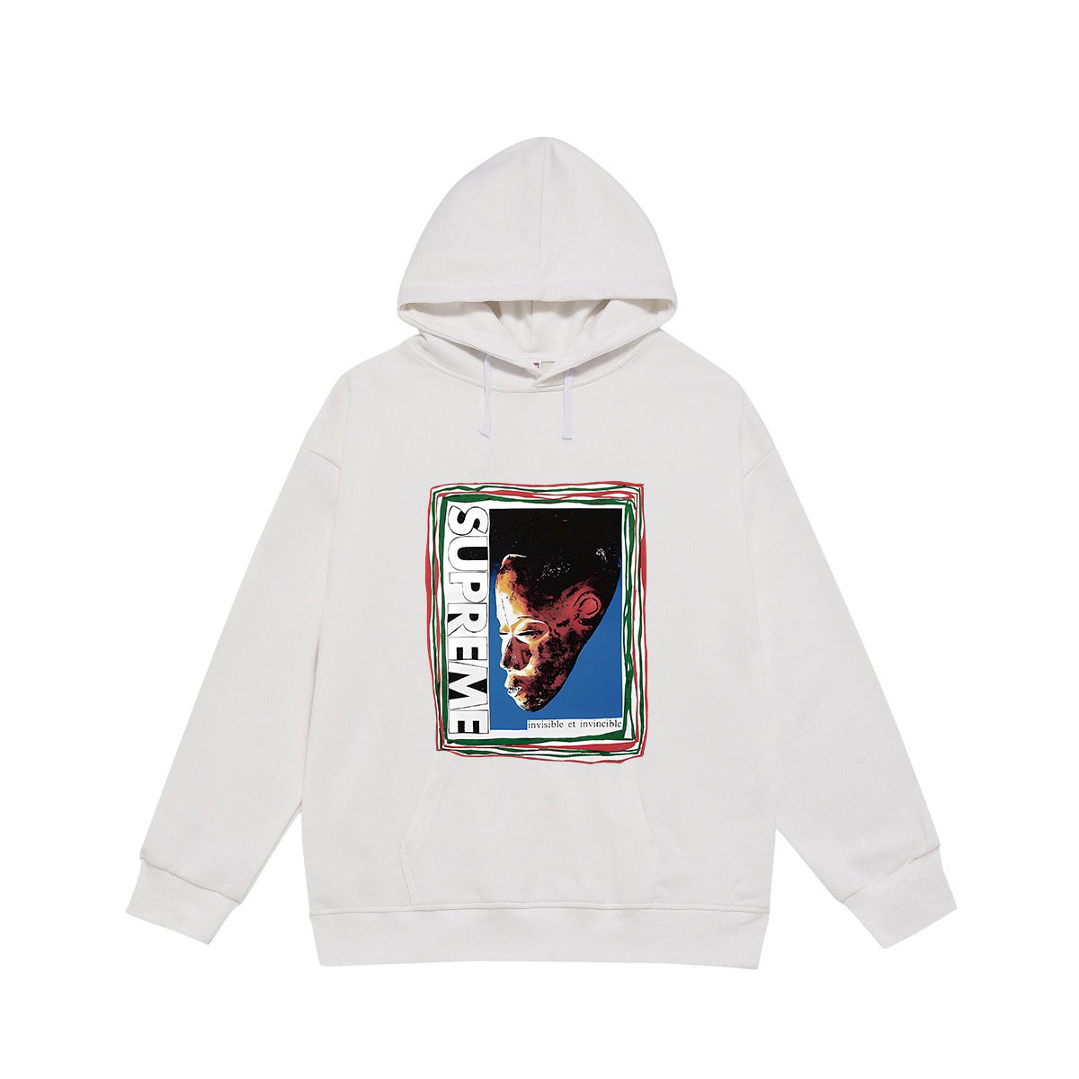 Supreme Framed Sculptural Portrait Print Hoodie