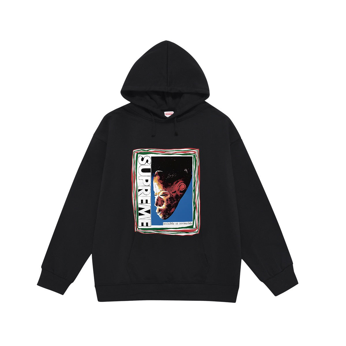 Supreme Framed Sculptural Portrait Print Hoodie