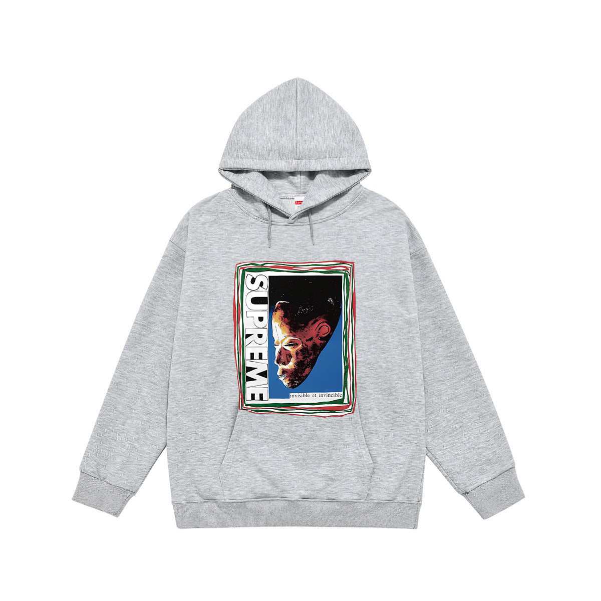 Supreme Framed Sculptural Portrait Print Hoodie