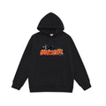 Supreme Cat-Masked Character & 3D Lettering Print Hoodie