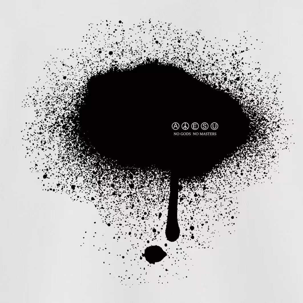 Supreme No Gods No Masters Ink Splatter Print Hoodie