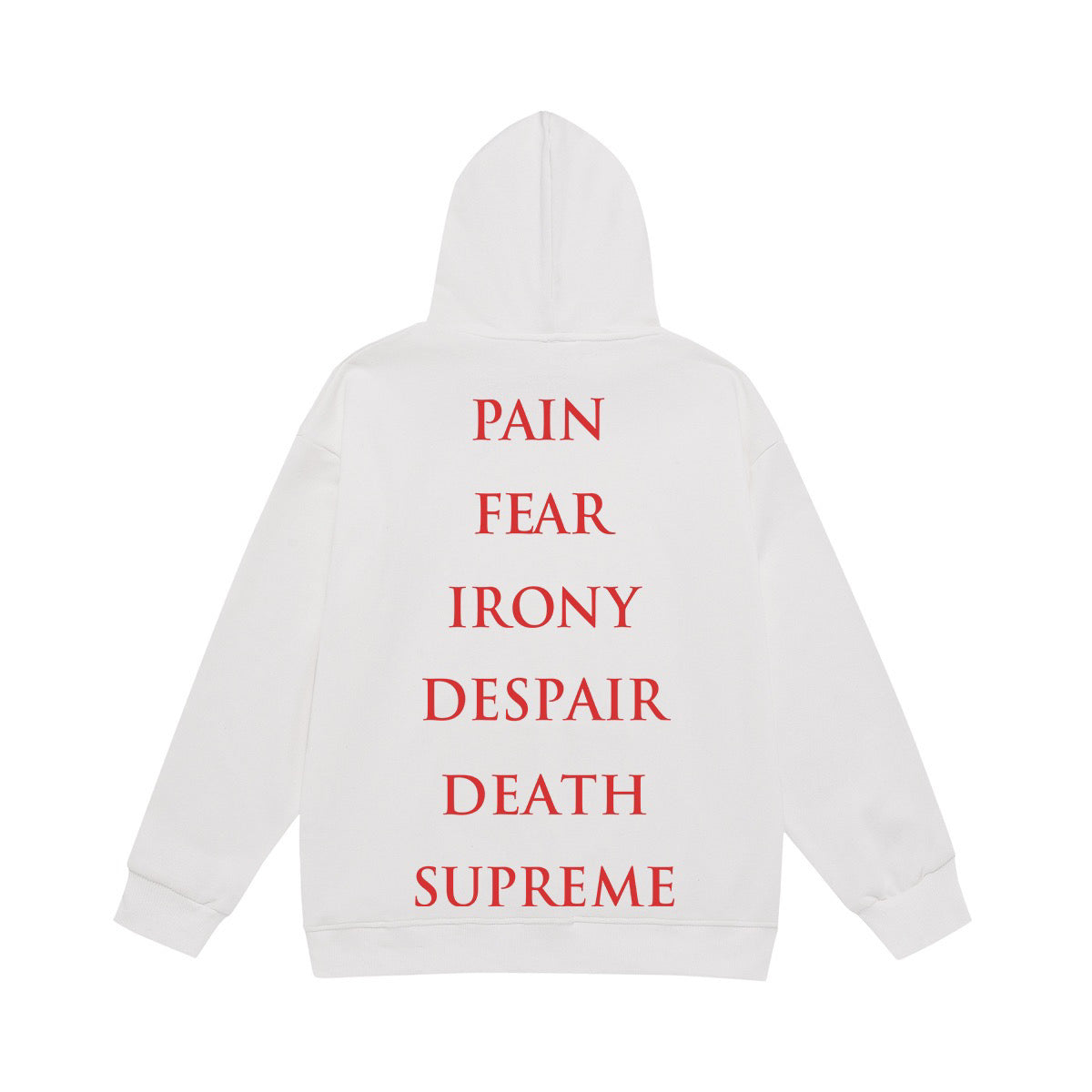 Supreme The Crow Gothic Illustration Print Hoodie