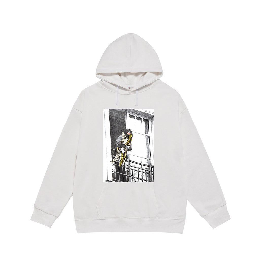 Supreme Window Photo Collage Print Hoodie