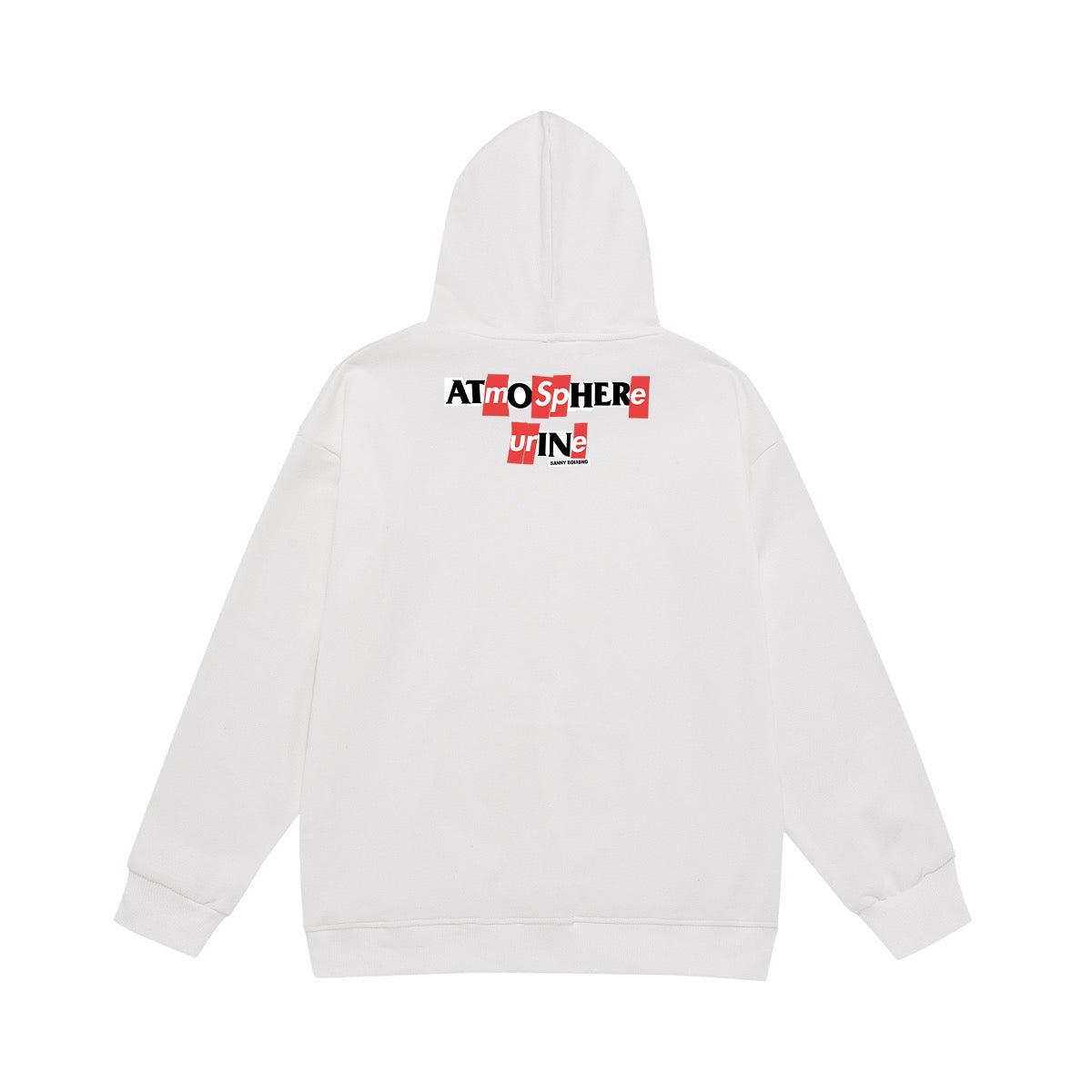 Supreme Window Photo Collage Print Hoodie