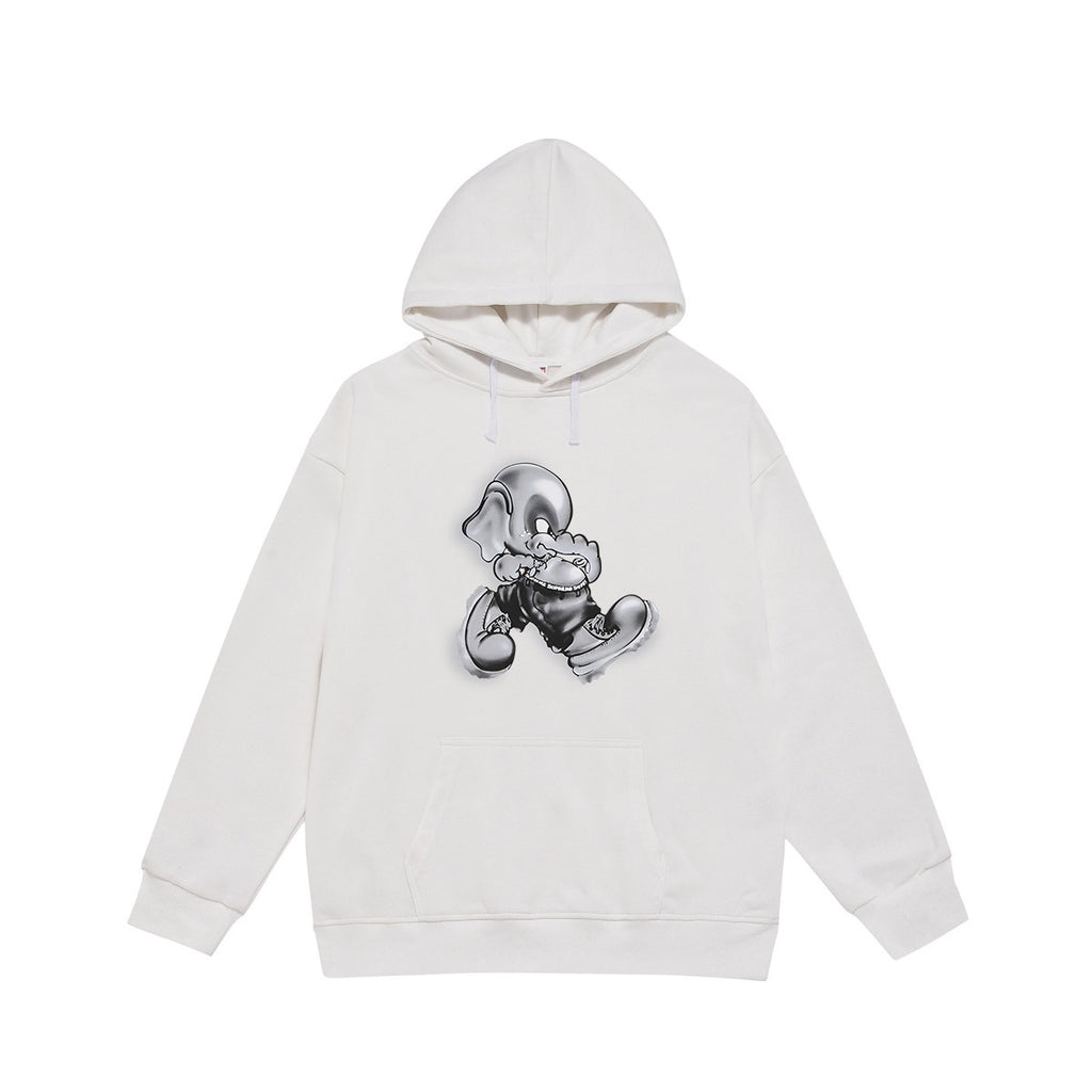 Supreme Cartoon Elephant Print Hoodie