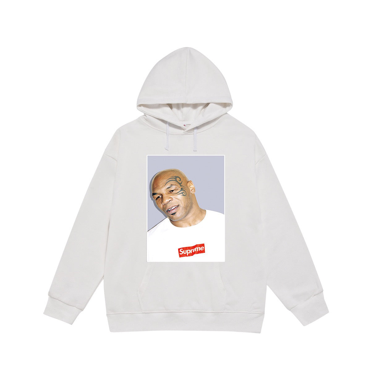 Supreme Tattooed Portrait Photo Print Hoodie