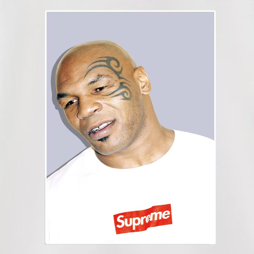 Supreme Tattooed Portrait Photo Print Hoodie