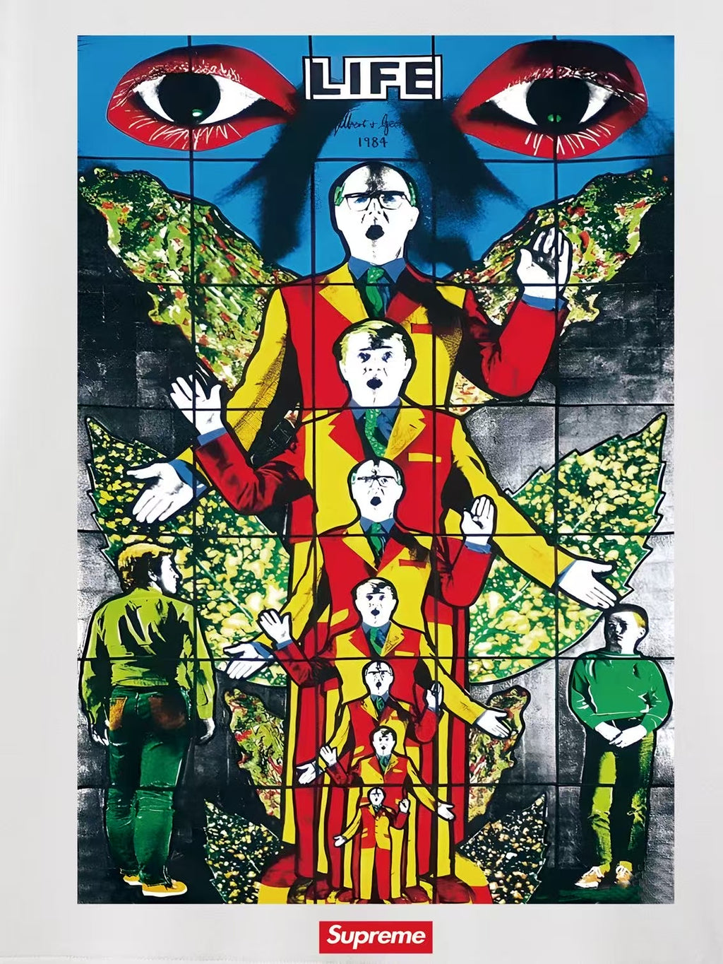 Supreme Life Surreal Collage Print Hoodie