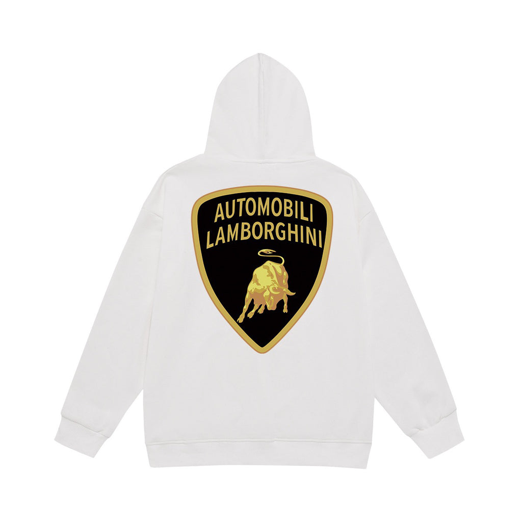 Supreme Lamborghini Bull Crest Back Print Hoodie
