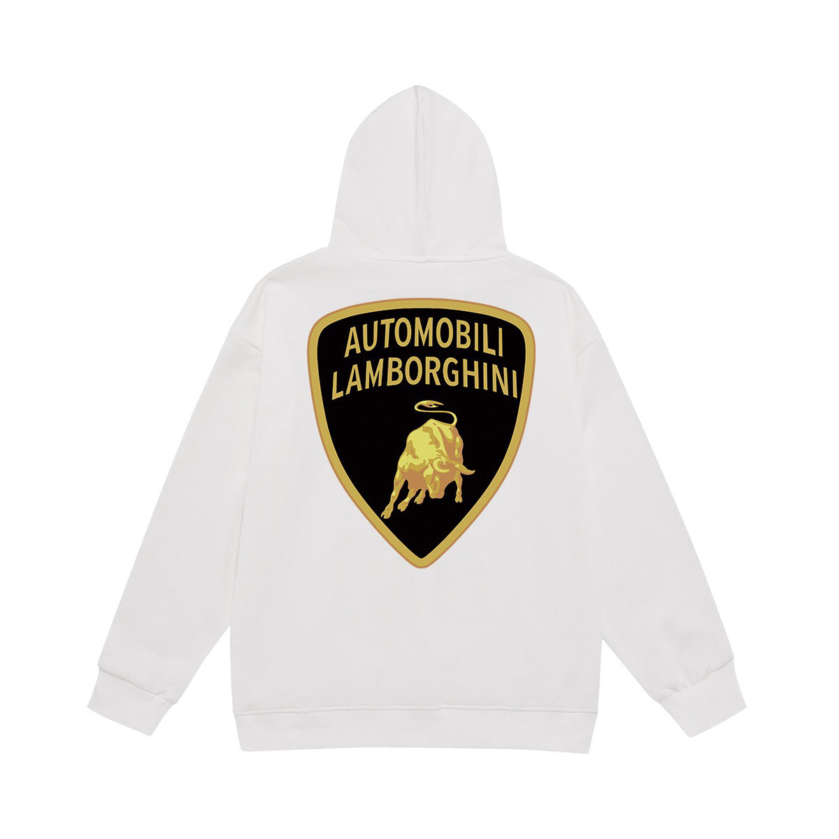Supreme Lamborghini Bull Crest Back Print Hoodie