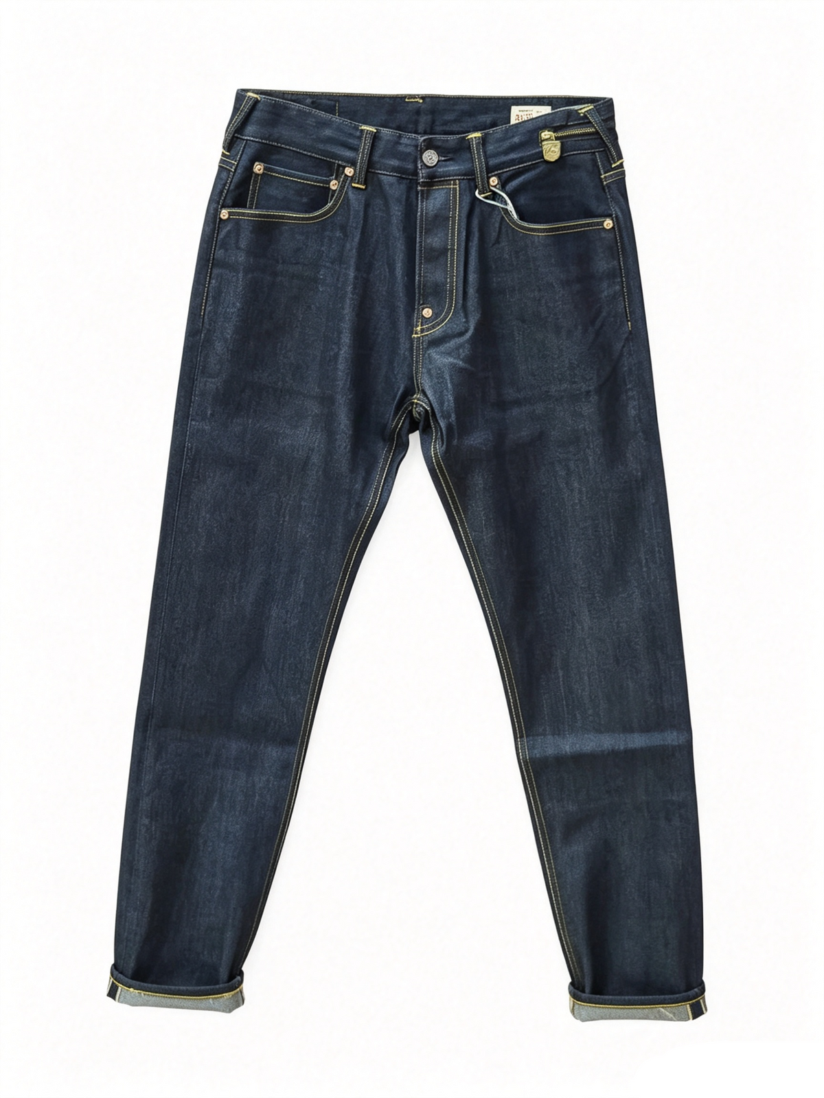 EVISU Lot 2017 Seagull & Hotei Logo Selvedge Jeans
