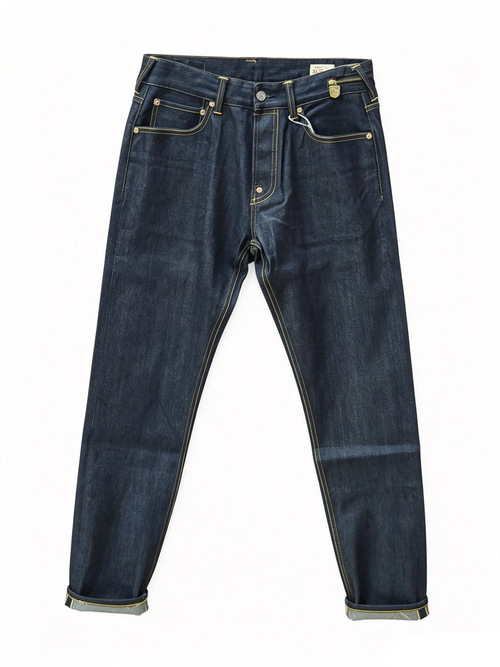 EVISU Lot 2017 Seagull & Hotei Logo Selvedge Jeans