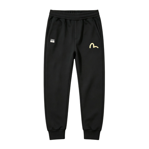 EVISU Koi Fish Oversized M-Logo Ukiyo-e Graphic Jogger Sweatpants