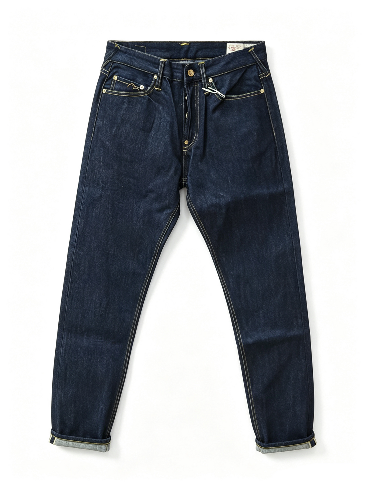 EVISU No.580 Dual Chained Komainu & Ryu Kamon Selvedge Jeans