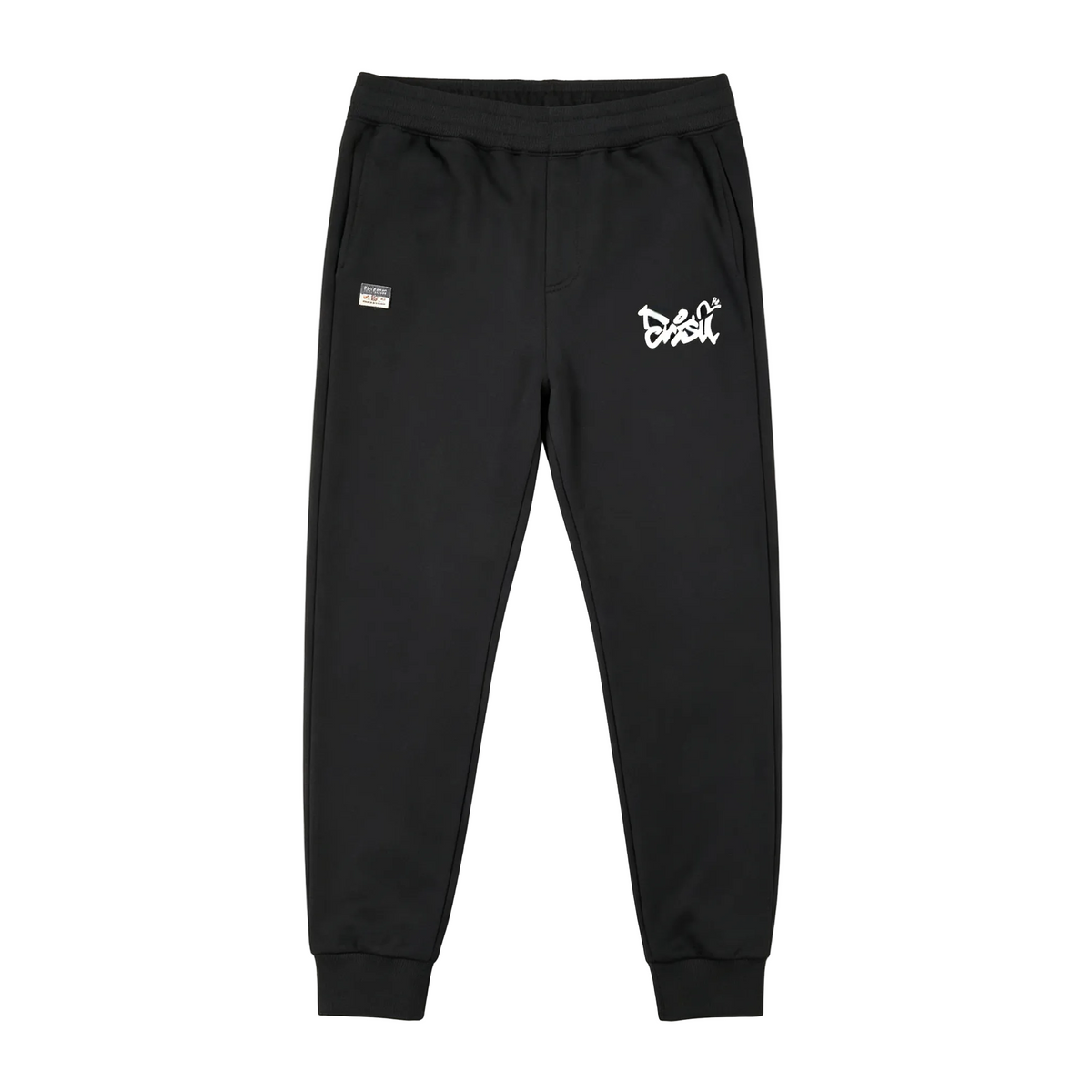 EVISU Graffiti Daruma Wrestler M-Logo Graphic Jogger Sweatpants