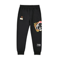 EVISU Fukusuke Diamond Jogger Sweatpants - Red Racing Logo Back & Katakana Detail