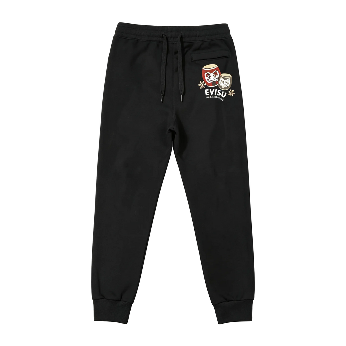 EVISU Daruma Duo Jogger Sweatpants - M-Seagull & Did Everything Front