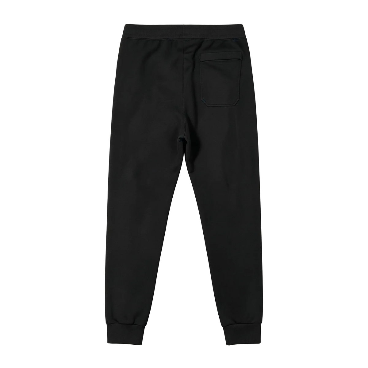 EVISU Sticker Patch Jogger Sweatpants - M-Seagull Shield & Polaroid Frame Front