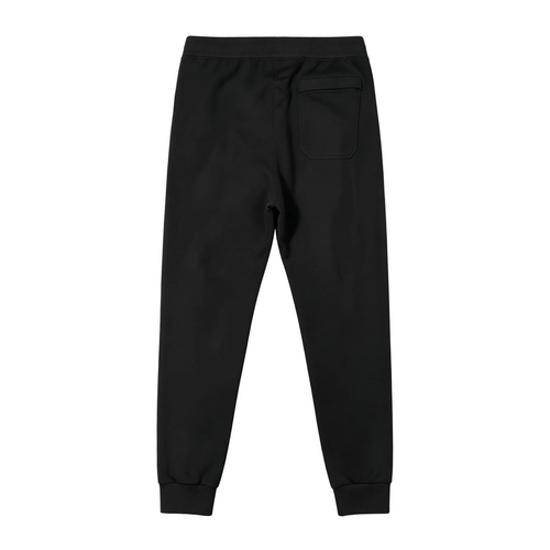 EVISU Sticker Patch Jogger Sweatpants - M-Seagull Shield & Polaroid Frame Front