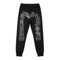 EVISU NEO x NEW Kanji Calligraphy Graffiti M-Logo Jogger Sweatpants