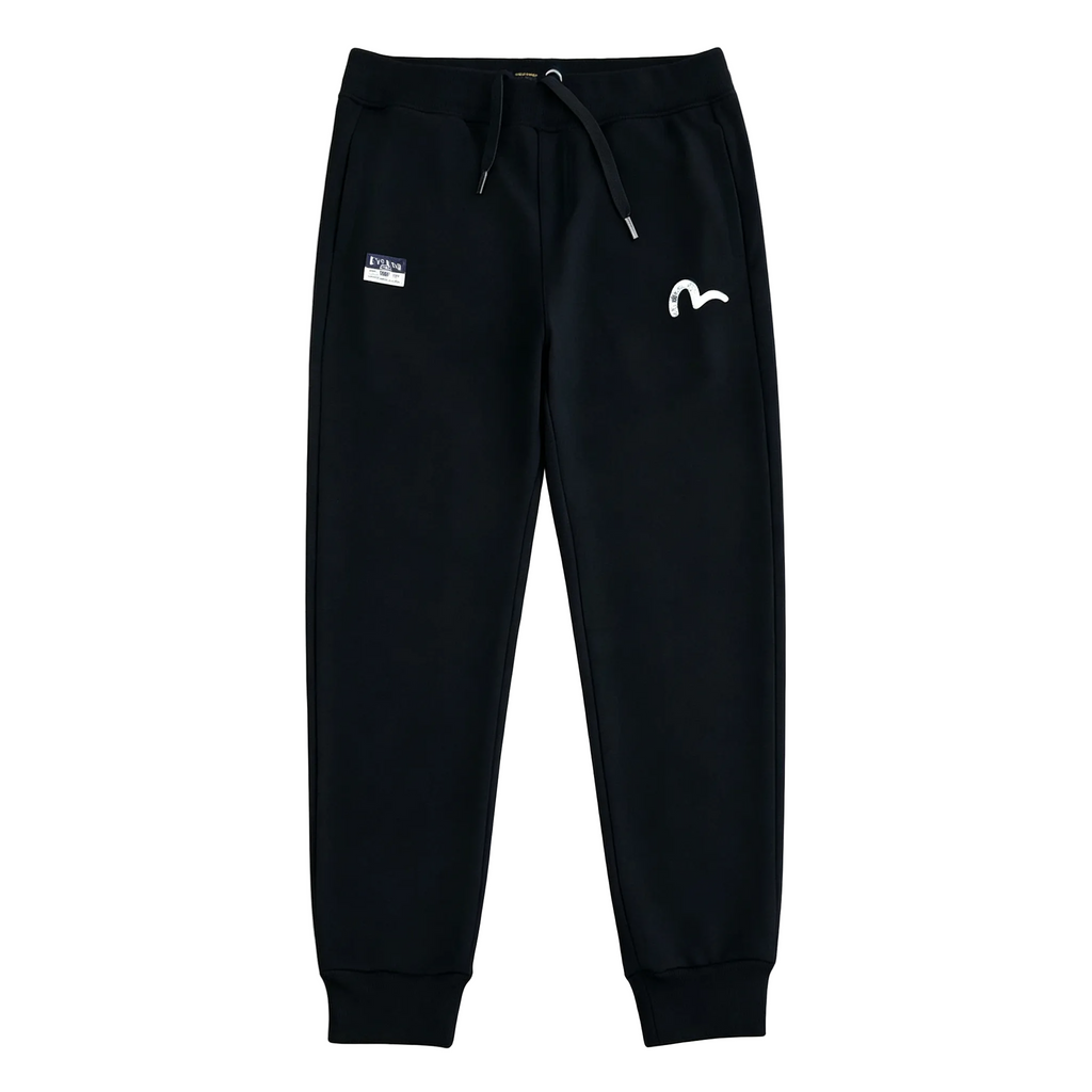 EVISU Great Wave Hokusai M-Logo Graphic Jogger Sweatpants