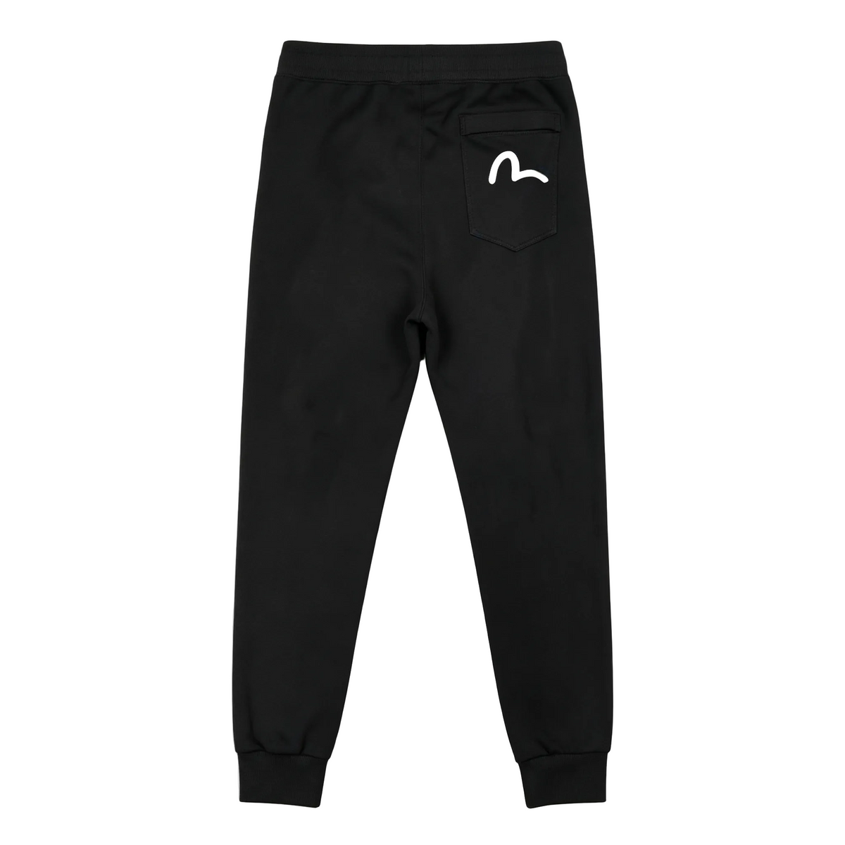 EVISU Daruma Face Jogger Sweatpants - Line-Art Front & M-Seagull Back