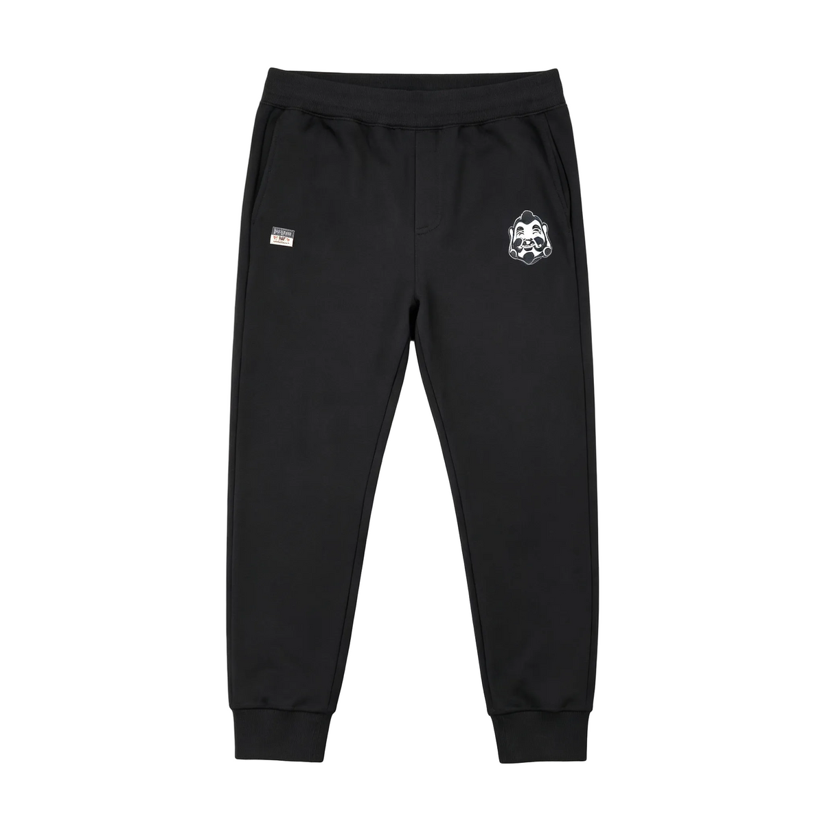 EVISU Daruma Face Jogger Sweatpants - Line-Art Front & M-Seagull Back