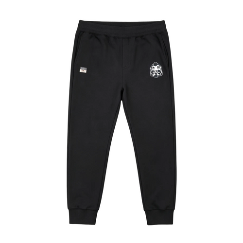 EVISU Daruma Face Jogger Sweatpants - Line-Art Front & M-Seagull Back
