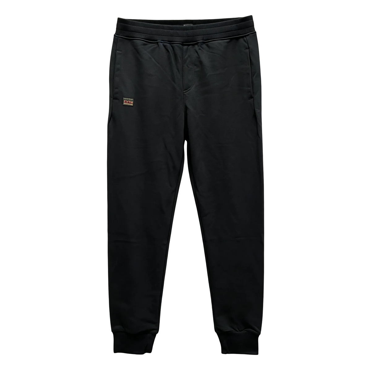 EVISU Denim EST.1991 Osaka Varsity Badge Jogger Sweatpants - Ice Blue M-Seagull Crest