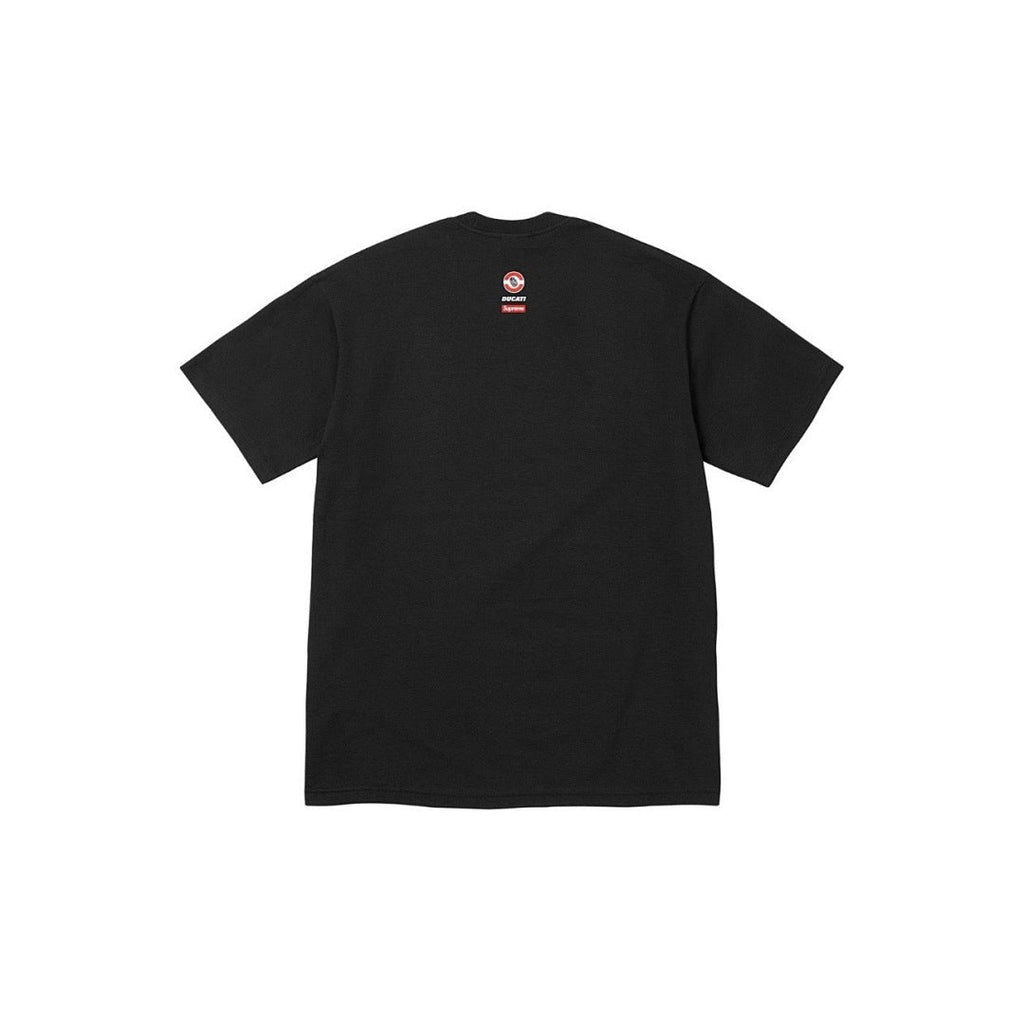 810#p40💰 Supreme x DUCATI 联名款SS24 WEEK16 BIKE TEE摩托车印花图案短袖T恤男女同款 DUCATI 联名款 > 宽松版型 采用260克精梳棉双纱 从面 - view 2