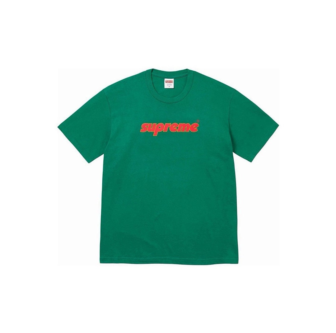 813#p40💰 Supreme SS24春季T恤系列WEEK9 PINLINE TEE 字母Logo圆领宽松短袖T恤男女同款 宽松版型 采用260克精梳棉双纱 从面料到辅料全部三标齐全跟足Z - view 5
