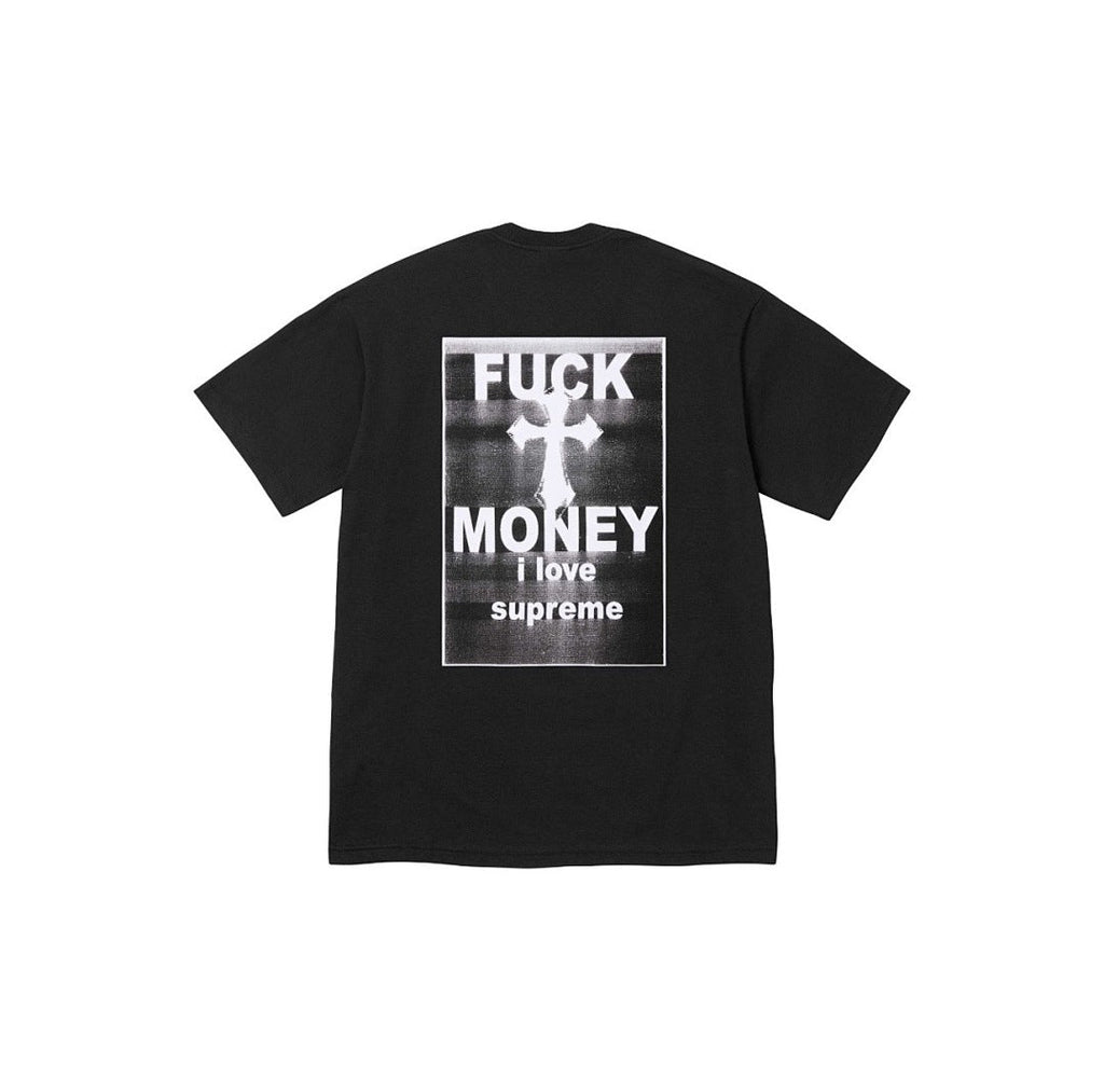 款号815#p40💰 Supreme FW24 WEEK1 Money Tee 背面字母十字架印花棉质短袖T恤 男女同款 宽松版型 采用260克精梳棉双纱 从面料到辅料全部三标齐全跟足ZP 进口松 - view 1