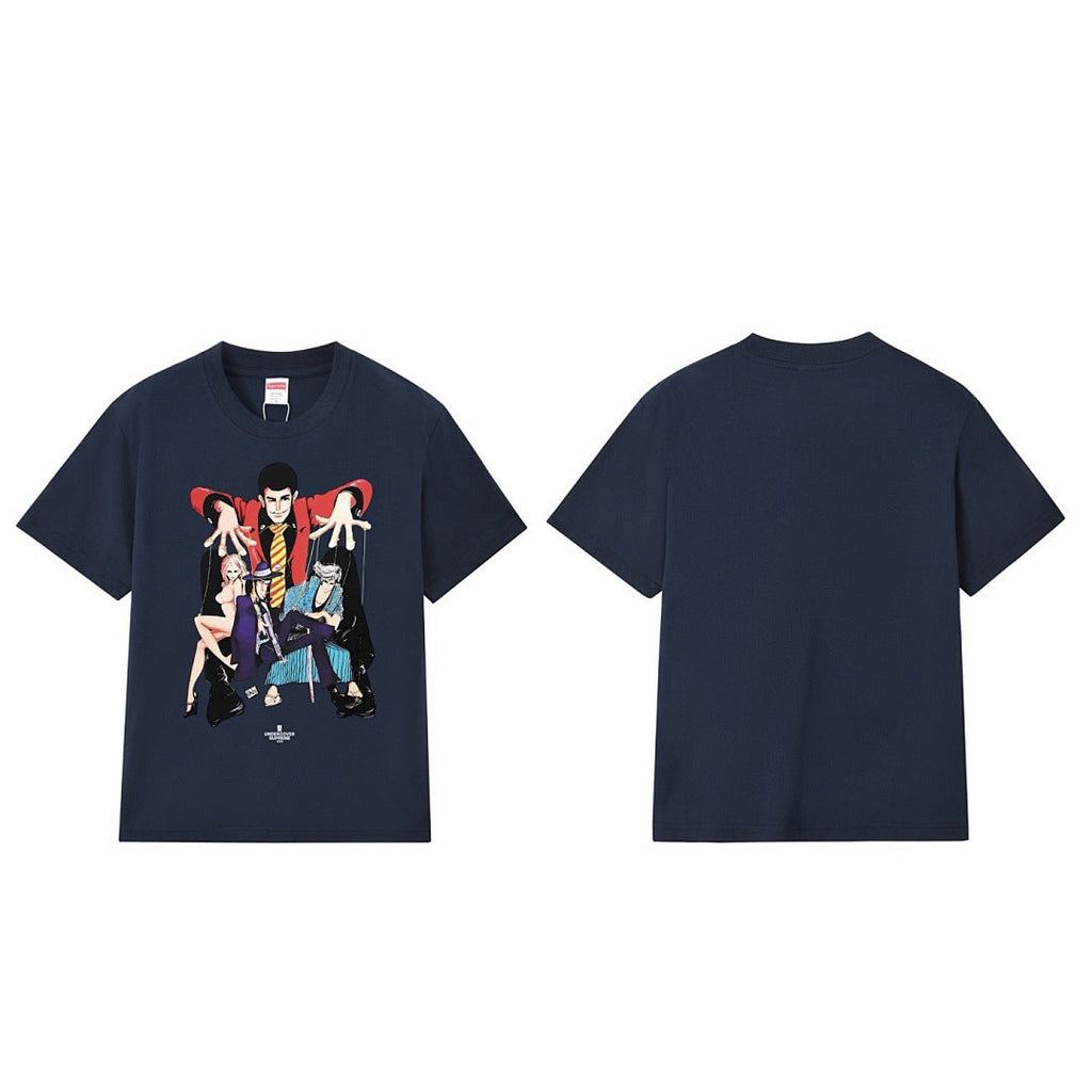 款号M231#p40💰 Supreme 23SS UNDERCOVER LUPIN TEE 鲁邦三世 动漫短袖T恤 宽松版型 采用260克精梳棉双纱 从面料到辅料全部三标齐全跟足ZP 进口松井公司 - view 4