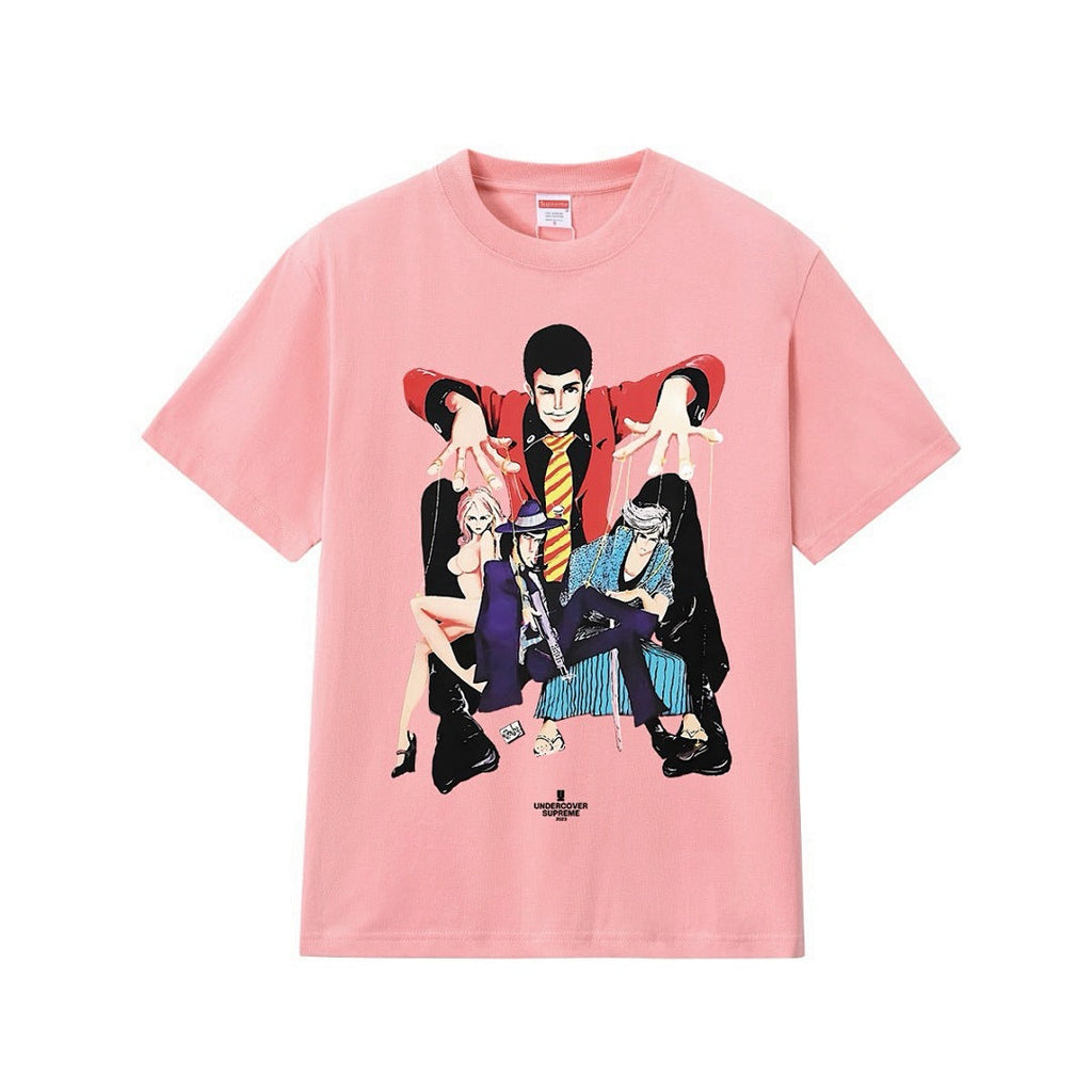 款号M231#p40💰 Supreme 23SS UNDERCOVER LUPIN TEE 鲁邦三世 动漫短袖T恤 宽松版型 采用260克精梳棉双纱 从面料到辅料全部三标齐全跟足ZP 进口松井公司 - view 5