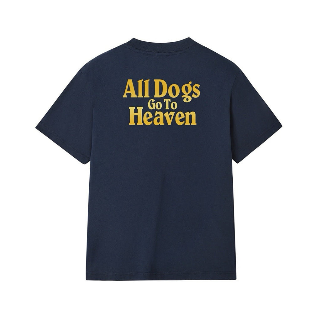 款号M238#p40💰 Supreme FW25 FW25 秋季T恤系列 WEEK7 All Dogs Go To Heaven Tee 狗狗印花图案圆领短袖T恤 男女同款 宽松版型 采用260克 - view 1