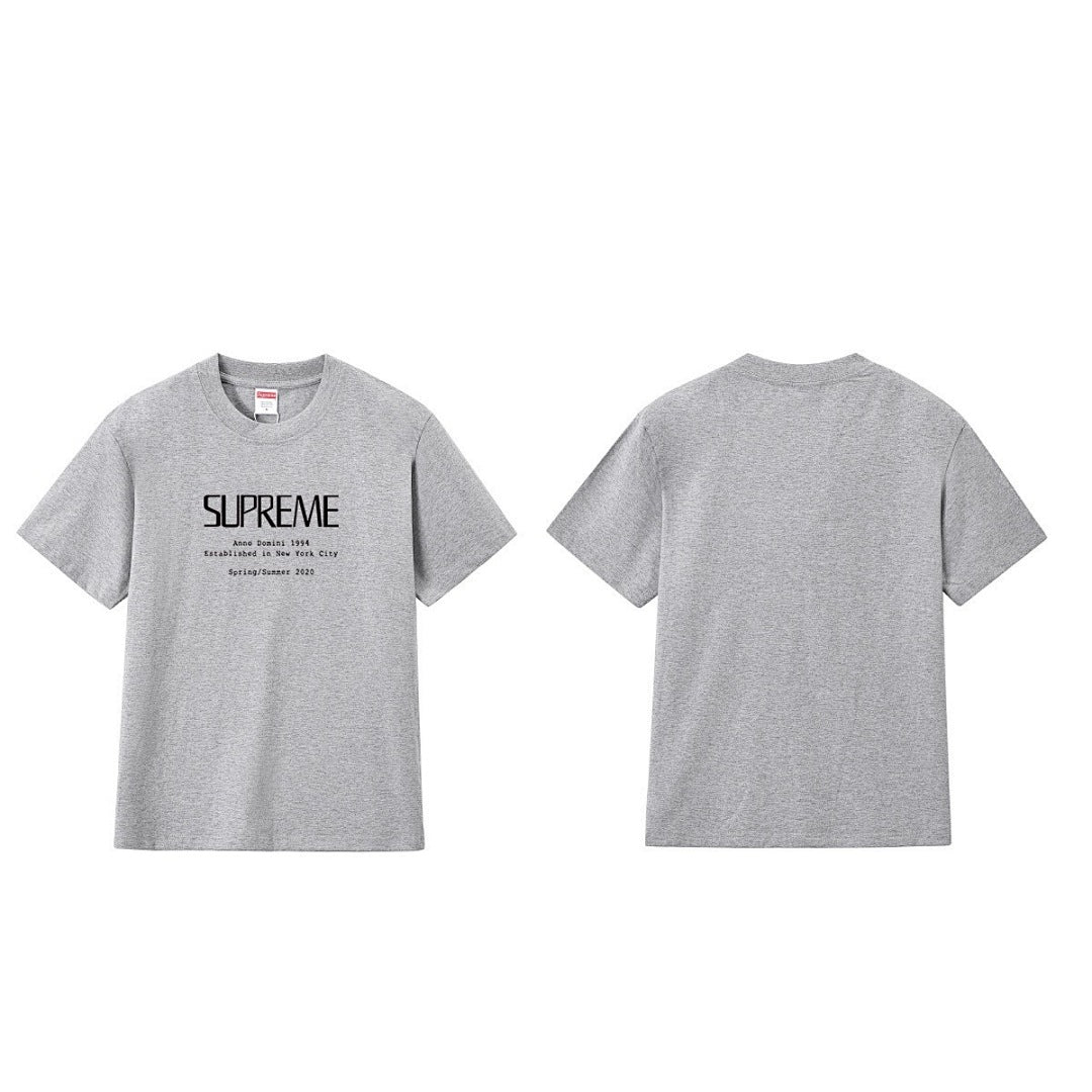 款号M248#p40💰 Supreme Week 18 Anno Domini Tee 公元纪年Logo印花圆领短袖美式潮流T恤 男女同款 宽松版型 采用260克精梳棉双纱 从面料到辅料全部三标齐 - view 4
