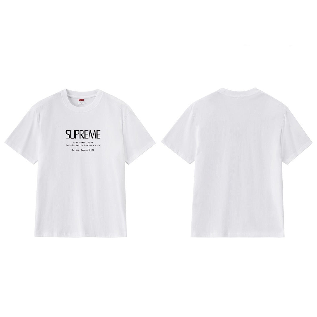 款号M248#p40💰 Supreme Week 18 Anno Domini Tee 公元纪年Logo印花圆领短袖美式潮流T恤 男女同款 宽松版型 采用260克精梳棉双纱 从面料到辅料全部三标齐 - view 10